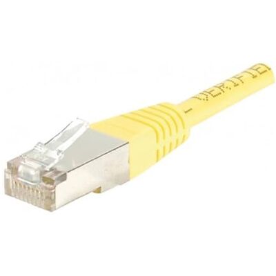 MCL Samar Patchkabel RJ-45 (M) RJ-45 (M) 2 m FTP (CAT 6) geel MCL Samar Patchkabel RJ-45 (M) RJ-45 (M) 2 m FTP (CAT 6) geel