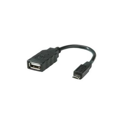 Nilox RO11.02.8311 Adapter en kabelconnector Micro-USB B USB 2.0 A zwart Nilox RO11.02.8311 Adapter en kabelconnector Micro-USB B USB 2.0 A zwart