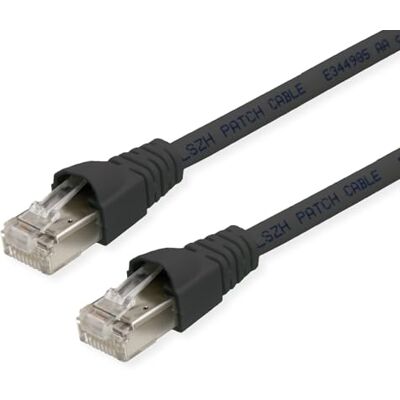 TELEGARTNER Telegärtner Patch Cord mP8 fS 600 LSZH- 3,0m 3m zwart netwerkkabel (3m, zwart) TELEGARTNER Telegärtner Patch Cord mP8 fS 600 LSZH- 3,0m 3m zwart netwerkkabel (3m, zwart)