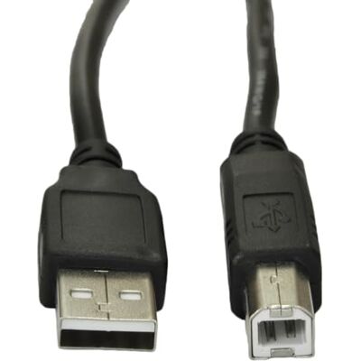 AKYGA AK-USB-12 printerkabel, USB 2.0, stekker A naar B, 3 m, zwart AKYGA AK-USB-12 printerkabel, USB 2.0, stekker A naar B, 3 m, zwart