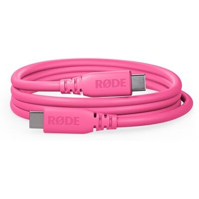 RØDE SC27 SuperSpeed USB-C naar USB-C kabel voor snelle gegevensoverdracht tot 5 Gbps en 60 W voeding (2 m, roze) RØDE SC27 SuperSpeed USB-C naar USB-C kabel voor snelle gegevensoverdracht tot 5 Gbps en 60 W voeding (2 m, roze)
