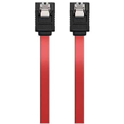Ewent SATA III-kabel, 6 Gbit snelheid met metalen clips, SATA L-type, rood, 70 cm Ewent SATA III-kabel, 6 Gbit snelheid met metalen clips, SATA L-type, rood, 70 cm