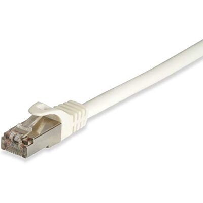 Equip Patchkabel RJ45 Cat6A Pro S/FTP (S-STP) Cat7 ruwe kabel, 7,50 m, wit Equip Patchkabel RJ45 Cat6A Pro S/FTP (S-STP) Cat7 ruwe kabel, 7,50 m, wit