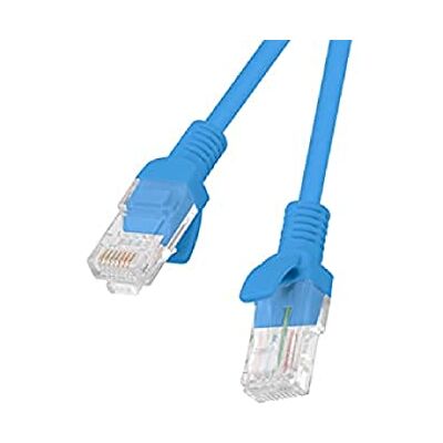 Lanberg PCU6-10CC-0500-B Cat.6 Utp netwerkkabel (5m) blauw Lanberg PCU6-10CC-0500-B Cat.6 Utp netwerkkabel (5m) blauw