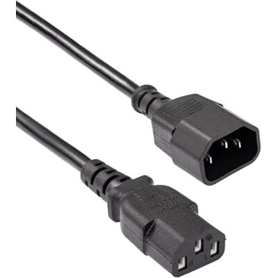 AKYGA AK-PC-07A IEC C13-C14 netsnoer 230 V / 50 Hz 3 m AKYGA AK-PC-07A IEC C13-C14 netsnoer 230 V / 50 Hz 3 m