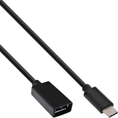 InLine 0,15 m USB 3.1 A USB 3.1 C USB-kabel 0,15 m USB 3.2 Gen 2 (3.1 Gen 2) USB A USB C zwart InLine 0,15 m USB 3.1 A USB 3.1 C USB-kabel 0,15 m USB 3.2 Gen 2 (3.1 Gen 2) USB A USB C zwart