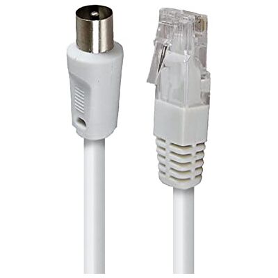 APM Frankrijk, 408025, RJ45/coaxkabel, 2 m APM Frankrijk, 408025, RJ45/coaxkabel, 2 m
