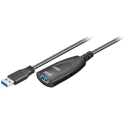 MCL MC923AMF-3M/N verlengkabel USB 3.0 type A stekker op bus 3m MCL MC923AMF-3M/N verlengkabel USB 3.0 type A stekker op bus 3m