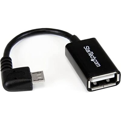 StarTech .com 5 ANGLED MICRO USB OTG-kabel 5 in rechte hoek Micro USB naar, UUSBOTGRA StarTech .com 5 ANGLED MICRO USB OTG-kabel 5 in rechte hoek Micro USB naar, UUSBOTGRA