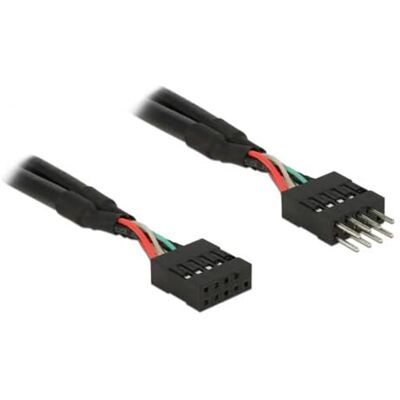 LINK DeLOCK 0,25 m 2 x USB 2.0 USB-kabel 0,25 m zwart – USB-kabel (0,25 m, 2.0, stekker/bus, 480 Mbit/s, zwart) LINK DeLOCK 0,25 m 2 x USB 2.0 USB-kabel 0,25 m zwart – USB-kabel (0,25 m, 2.0, stekker/bus, 480 Mbit/s, zwart)
