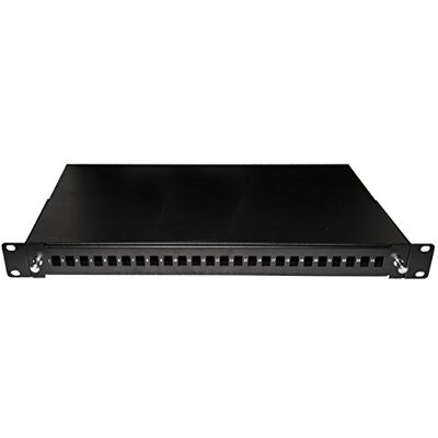 LINK Glasvezellade 24 poorten voor LC Duplex adapter 1 19" installatie-eenheid zwart LINK Glasvezellade 24 poorten voor LC Duplex adapter 1 19" installatie-eenheid zwart