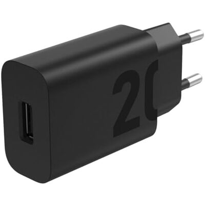 Lenovo 20 W USB-A wandlader voor tablets (snel opladen, geïntegreerde overspanningsbeveiliging, extreme hitte en andere gevaren), zwart Lenovo 20 W USB-A wandlader voor tablets (snel opladen, geïntegreerde overspanningsbeveiliging, extreme hitte en andere gevaren), zwart