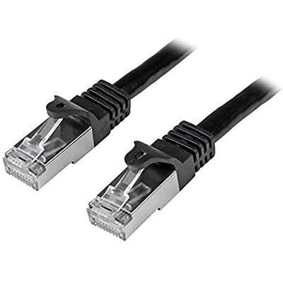 StarTech .com N6SPAT3MBK Cat6 aansluitkabel, afgeschermd, 3 m, Gigabit snijbescherming, zwart StarTech .com N6SPAT3MBK Cat6 aansluitkabel, afgeschermd, 3 m, Gigabit snijbescherming, zwart