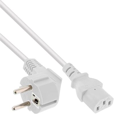 InLine 16650W elektrische kabel wit 0,5 m CEE7/7 stekker C13 elektrische kabel (0,5 m, mannelijke connector/female connector, CEE7/7, C13 stekker, wit) InLine 16650W elektrische kabel wit 0,5 m CEE7/7 stekker C13 elektrische kabel (0,5 m, mannelijke connector/female connector, CEE7/7, C13 stekker, wit)
