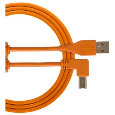 UDG U95005OR USB 2.0-kabel (A-B) geoptimaliseerde high-speed audio USB 2.0 A-stekker naar B-stekker, oranje, 2 m UDG U95005OR USB 2.0-kabel (A-B) geoptimaliseerde high-speed audio USB 2.0 A-stekker naar B-stekker, oranje, 2 m