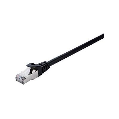 V7 Cat7 Ethernet-kabel (SFTP) RJ45 (m) / RJ45 (m), netwerkkabel, LAN-kabel 0,5m zwart V7 Cat7 Ethernet-kabel (SFTP) RJ45 (m) / RJ45 (m), netwerkkabel, LAN-kabel 0,5m zwart