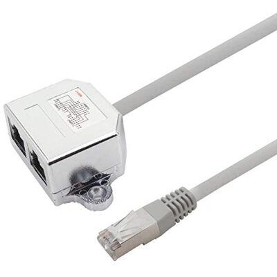 1aTTack.de Cat5e Cat5 kabeladapter patchkabel adapter telefoon telefoon 0 1 m 1 stuk 1aTTack.de Cat5e Cat5 kabeladapter patchkabel adapter telefoon telefoon 0 1 m 1 stuk