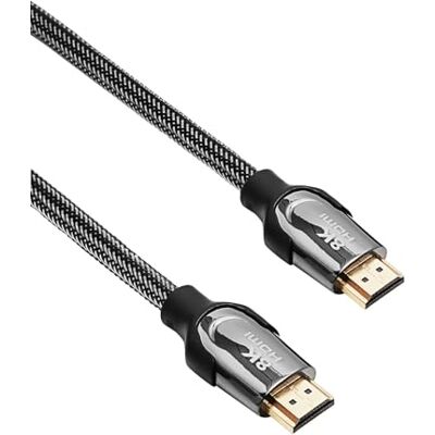 AKYGA HDMI-kabel AK-HD-30S afgeschermd CU 48Gb/s 8K @60Hz 4K @120Hz ver. 2.1 3m zwart Ethernet TV PS5 Xbox projector thuisbioscoop pc AKYGA HDMI-kabel AK-HD-30S afgeschermd CU 48Gb/s 8K @60Hz 4K @120Hz ver. 2.1 3m zwart Ethernet TV PS5 Xbox projector thuisbioscoop pc