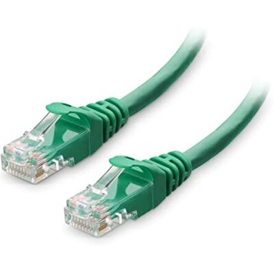 Cable Matters Cat 6 ethernetkabel, kort, 10 Gbit/s, Cat6-kabel, internetkabel, netwerkkabel, groen, 0,3 m Cable Matters Cat 6 ethernetkabel, kort, 10 Gbit/s, Cat6-kabel, internetkabel, netwerkkabel, groen, 0,3 m