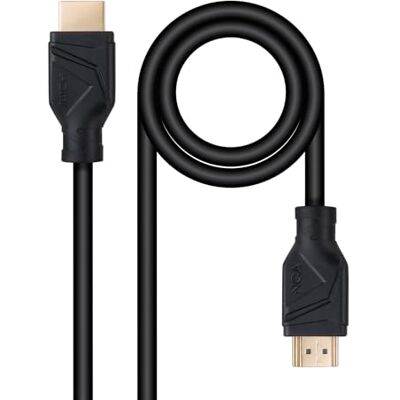 NANOCABLE 10.15.8303 – Câble HDMI V2.1 8K@60Hz 48Gbps CCS, A/M A/M, Noir, 3 m NANOCABLE 10.15.8303 – Câble HDMI V2.1 8K@60Hz 48Gbps CCS, A/M A/M, Noir, 3 m