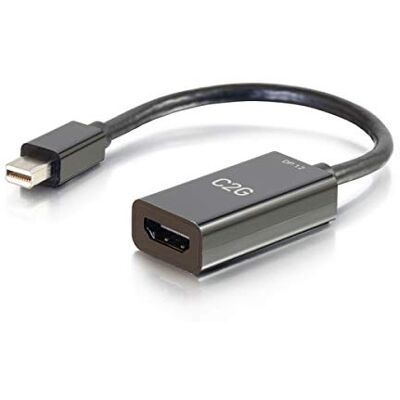 C2G Mini DisplayPort/Thunderbolt 2 mannelijke naar HDMI female 20cm 4K 30Hz C2G Mini DisplayPort/Thunderbolt 2 mannelijke naar HDMI female 20cm 4K 30Hz