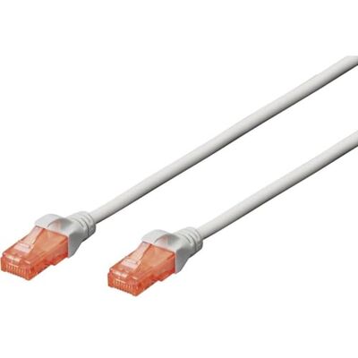Digitus Cat 6 LAN-kabel 25m U/UTP onafgeschermd 1Gbps 250MHz PoE++ AWG 27/7 LSZH RJ45 netwerkkabel Cat6A en Cat5e compatibel grijs Digitus Cat 6 LAN-kabel 25m U/UTP onafgeschermd 1Gbps 250MHz PoE++ AWG 27/7 LSZH RJ45 netwerkkabel Cat6A en Cat5e compatibel grijs