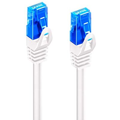 Ewent Cat.5e U/UTP Ethernet-patchkabel overdracht tot 1 Gigabit, 2 x RJ45-connectoren, PVC-kabel, CCA, AWG 26/7. Ideaal voor glasvezeloverdracht met gigabit/LAN-verbindingen, 2 m, wit Ewent Cat.5e U/UTP Ethernet-patchkabel overdracht tot 1 Gigabit, 2 x RJ45-connectoren, PVC-kabel, CCA, AWG 26/7. Ideaal voor glasvezeloverdracht met gigabit/LAN-verbindingen, 2 m, wit