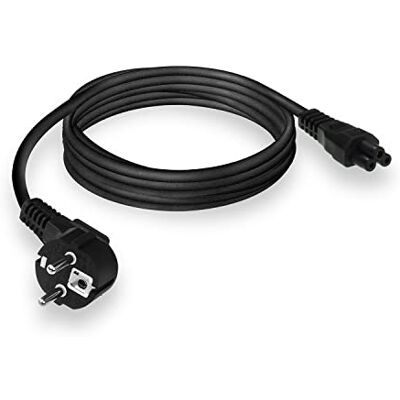 ACT AC3310 netsnoer 3-polig 2m CEE7/7 C5 type F netsnoer voor laptoplader ACT AC3310 netsnoer 3-polig 2m CEE7/7 C5 type F netsnoer voor laptoplader