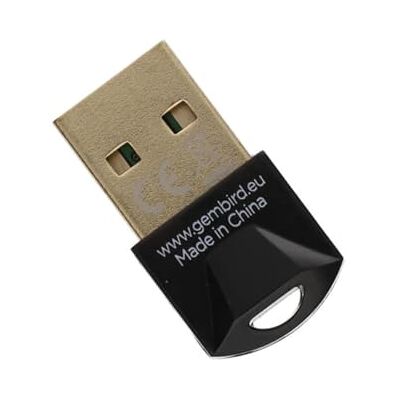 kenable Gembird Adaptateur USB A Bluetooth v5.0 Portée 20 m pour PC et ordinateur portable kenable Gembird Adaptateur USB A Bluetooth v5.0 Portée 20 m pour PC et ordinateur portable