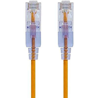 Monoprice SlimRun Series Cat6A patchkabel, 3 m, UTP, 30 AWG, 10 g, naakt koper, RJ45, ethernetkabel, geel, 10 stuks Monoprice SlimRun Series Cat6A patchkabel, 3 m, UTP, 30 AWG, 10 g, naakt koper, RJ45, ethernetkabel, geel, 10 stuks