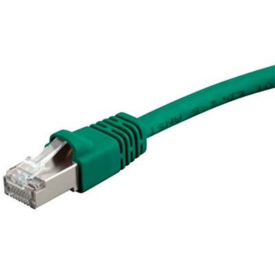 Monoprice Cat6A Ethernet-patchkabel 0,6m groen Internet netwerkkabel RJ45, 550 MHz, STP, zuivere blanke koperdraad, 10G, 26AWG Monoprice Cat6A Ethernet-patchkabel 0,6m groen Internet netwerkkabel RJ45, 550 MHz, STP, zuivere blanke koperdraad, 10G, 26AWG