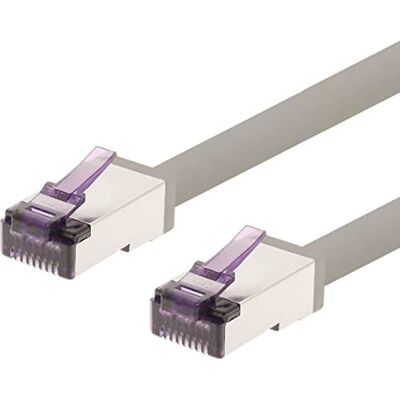 1aTTack.de - 15 m CAT6a Superflex Ethernet Gigabit LAN RJ45 CAT6 A patchkabel 10000 Mbit s SFTP PIMF 500 MHz compatibel met CAT6 CAT5 grijs 1 stuk 1aTTack.de - 15 m CAT6a Superflex Ethernet Gigabit LAN RJ45 CAT6 A patchkabel 10000 Mbit s SFTP PIMF 500 MHz compatibel met CAT6 CAT5 grijs 1 stuk