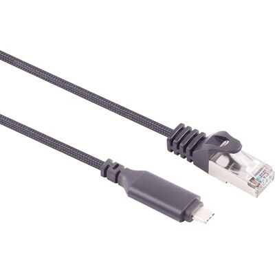 1aTTack.de USB-C naar LAN-adapterkabel, 3,0 m, 1 stuk, gegevensoverdracht, 1 GB, USB C 3.1 naar RJ45, ethernet, Cat6, compatibel met smartphone, laptop, Macbook, 3,0 meter 1aTTack.de USB-C naar LAN-adapterkabel, 3,0 m, 1 stuk, gegevensoverdracht, 1 GB, USB C 3.1 naar RJ45, ethernet, Cat6, compatibel met smartphone, laptop, Macbook, 3,0 meter