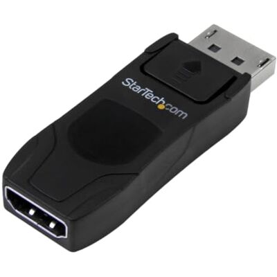StarTech Displayport naar HDMI adapter 4K DisplayPort (DP) 1.2 passief mannelijk naar HDMI 1.4 vrouwelijk converteradapter laptop DisplayPort naar HDMI TV (DP2HD4KADAP) StarTech Displayport naar HDMI adapter 4K DisplayPort (DP) 1.2 passief mannelijk naar HDMI 1.4 vrouwelijk converteradapter laptop DisplayPort naar HDMI TV (DP2HD4KADAP)