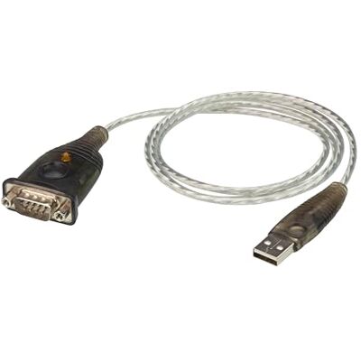 Aten UC232A1 tussenstuk voor kabels USB A DB-9 Zwart, Zilver Aten UC232A1 tussenstuk voor kabels USB A DB-9 Zwart, Zilver