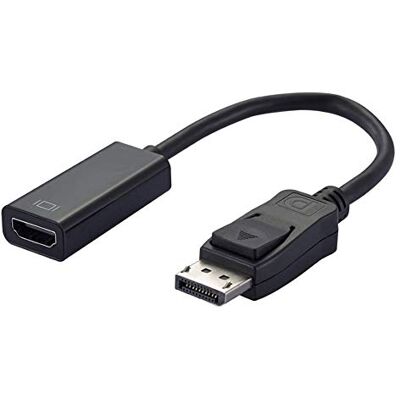 Ewent Adaptador EC1455 DisplayPort para HDMI Full HD Preto Ewent Adaptador EC1455 DisplayPort para HDMI Full HD Preto