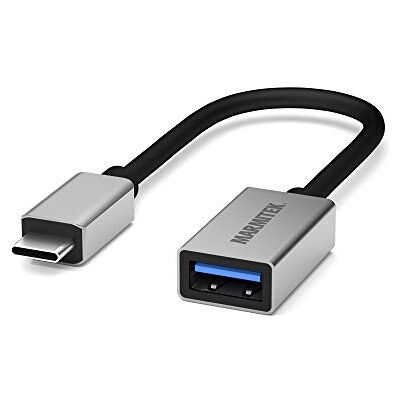 Marmitek USB C naar USB A-adapterkabel UU26 Thunderbolt verbindt met USBA Sluit USB-accessoires aan op je tablet USB OTG (on-The-Go) USBC-converter Marmitek USB C naar USB A-adapterkabel UU26 Thunderbolt verbindt met USBA Sluit USB-accessoires aan op je tablet USB OTG (on-The-Go) USBC-converter