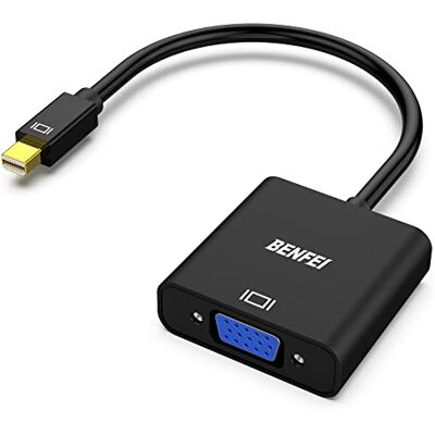 BENFEI Mini DisplayPort naar VGA, Mini DisplayPort (Thunderbolt-compatibel) naar VGA-adapter voor ThinkPad SurfacePro, enz. BENFEI Mini DisplayPort naar VGA, Mini DisplayPort (Thunderbolt-compatibel) naar VGA-adapter voor ThinkPad SurfacePro, enz.