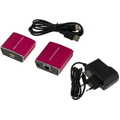 KALEA-INFORMATIQUE KALEA INFORMATIQUE Extender USB 2.0 stroomvoorziening – bereik 100 m – verlengkabel USB 2.0 via een RJ45-kabel – stroomvoorziening 220 V meegeleverd KALEA-INFORMATIQUE KALEA INFORMATIQUE Extender USB 2.0 stroomvoorziening – bereik 100 m – verlengkabel USB 2.0 via een RJ45-kabel – stroomvoorziening 220 V meegeleverd