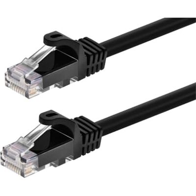 Monoprice FLEXboot Series 1,5m Cat6 550MHz UTP blank koperen netwerkkabel zwart (109805) Monoprice FLEXboot Series 1,5m Cat6 550MHz UTP blank koperen netwerkkabel zwart (109805)