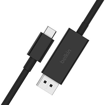 Belkin USB-C TO DP1.4 kabel (2 m) Belkin USB-C TO DP1.4 kabel (2 m)