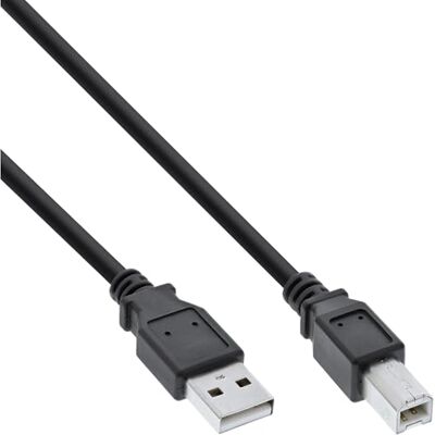InLine 34503 x 0,3 m USB A stekker B stekker zwart USB-kabel (0,3 m, USB A, USB B, 2.0, zwart) InLine 34503 x 0,3 m USB A stekker B stekker zwart USB-kabel (0,3 m, USB A, USB B, 2.0, zwart)