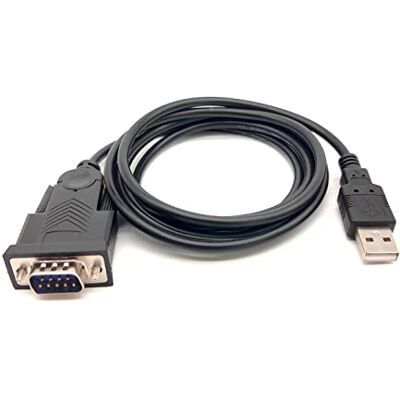Equip USA-A-adapter -> RS232-DB9 serie M/M 1,50 m Equip USA-A-adapter -> RS232-DB9 serie M/M 1,50 m