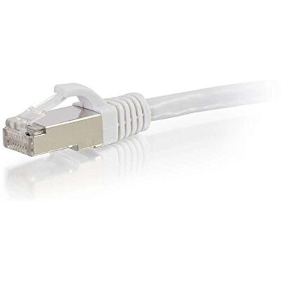 C2G Patchkabel, afgeschermd, Cat6a, wit, 1 m C2G Patchkabel, afgeschermd, Cat6a, wit, 1 m