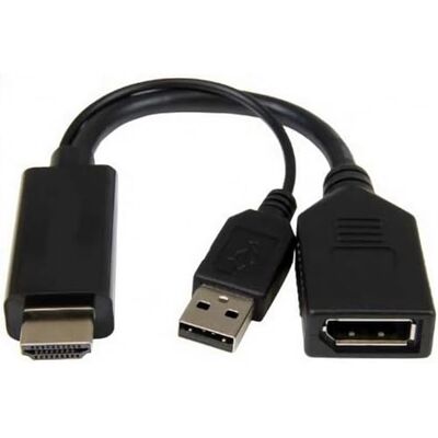 LINK LKADAT20203 Lot de 3 adaptateurs actifs HDMI mâles → DisplayPort 1.2 femelle 4K – Avec connecteur USB – Compatible PC, ordinateur portable, moniteur LINK LKADAT20203 Lot de 3 adaptateurs actifs HDMI mâles → DisplayPort 1.2 femelle 4K – Avec connecteur USB – Compatible PC, ordinateur portable, moniteur