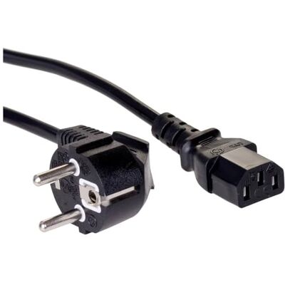AKYGA AK-PC-01C Premium voedingskabel voor PC, printer, display, 1,8 m, zwart AKYGA AK-PC-01C Premium voedingskabel voor PC, printer, display, 1,8 m, zwart