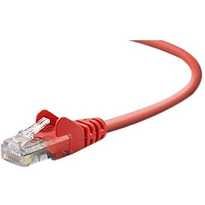 Belkin Snagless Cat6 UTP patchkabel 3 m rood A3L980b03M-REDS Belkin Snagless Cat6 UTP patchkabel 3 m rood A3L980b03M-REDS