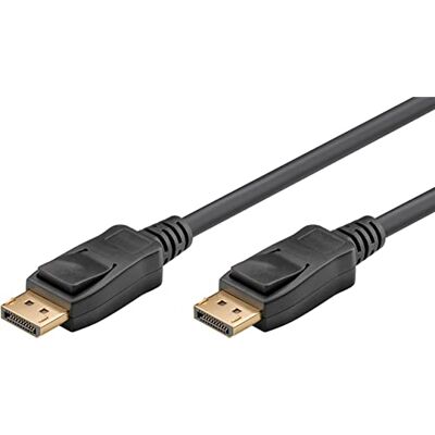 goobay DisplayPort-kabel 2.x / 54 Gbit/s, koper, ultrahoge resolutie 8K, 3 m, DP-kabel voor games en entertainment thuis, UHBR10, 74757 goobay DisplayPort-kabel 2.x / 54 Gbit/s, koper, ultrahoge resolutie 8K, 3 m, DP-kabel voor games en entertainment thuis, UHBR10, 74757