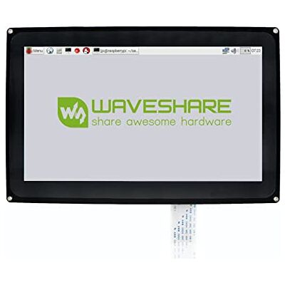 Waveshare 10.1inch HDMI LCD (H) 1024x600 Capacitive Touch Screen with Case for Raspberry Pi 4 3 Model B B+ &BeagleBone Black Support Raspbian Ubuntu Windows 10 IoT with Video Input Waveshare 10.1inch HDMI LCD (H) 1024x600 Capacitive Touch Screen with Case for Raspberry Pi 4 3 Model B B+ &BeagleBone Black Support Raspbian Ubuntu Windows 10 IoT with Video Input