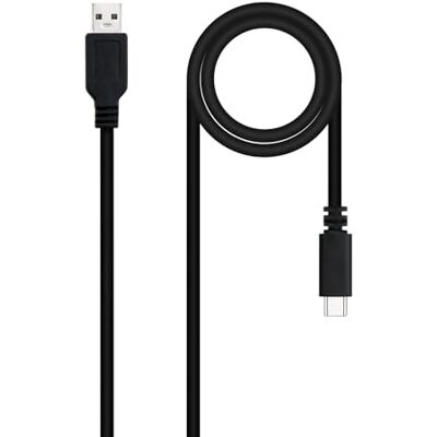NANOCABLE Nano Cable 10.01.2102 kabel USB 2.0 naar USB-C, mannelijk, zwart, 2 m NANOCABLE Nano Cable 10.01.2102 kabel USB 2.0 naar USB-C, mannelijk, zwart, 2 m